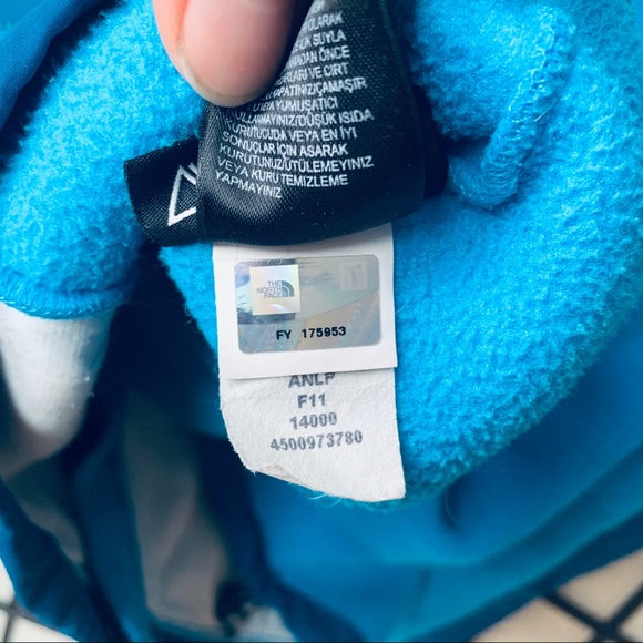The North Face Polartec turquoise Denali fleece M - Picture 8 of 9